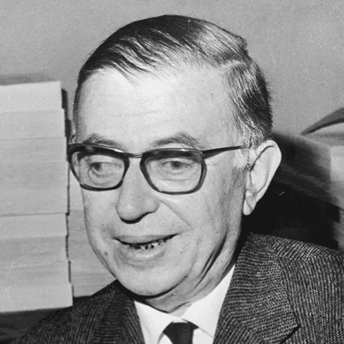 Portrait of Jean-Paul Sartre